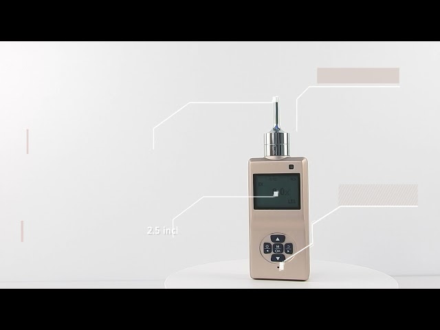 چین ES20B Handheld gas detector for H2O2, 0-500ppm, with Built-in high performance suction pump برای فروش